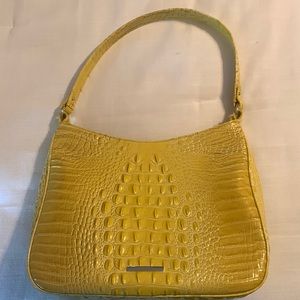 Brahmin yellow bag